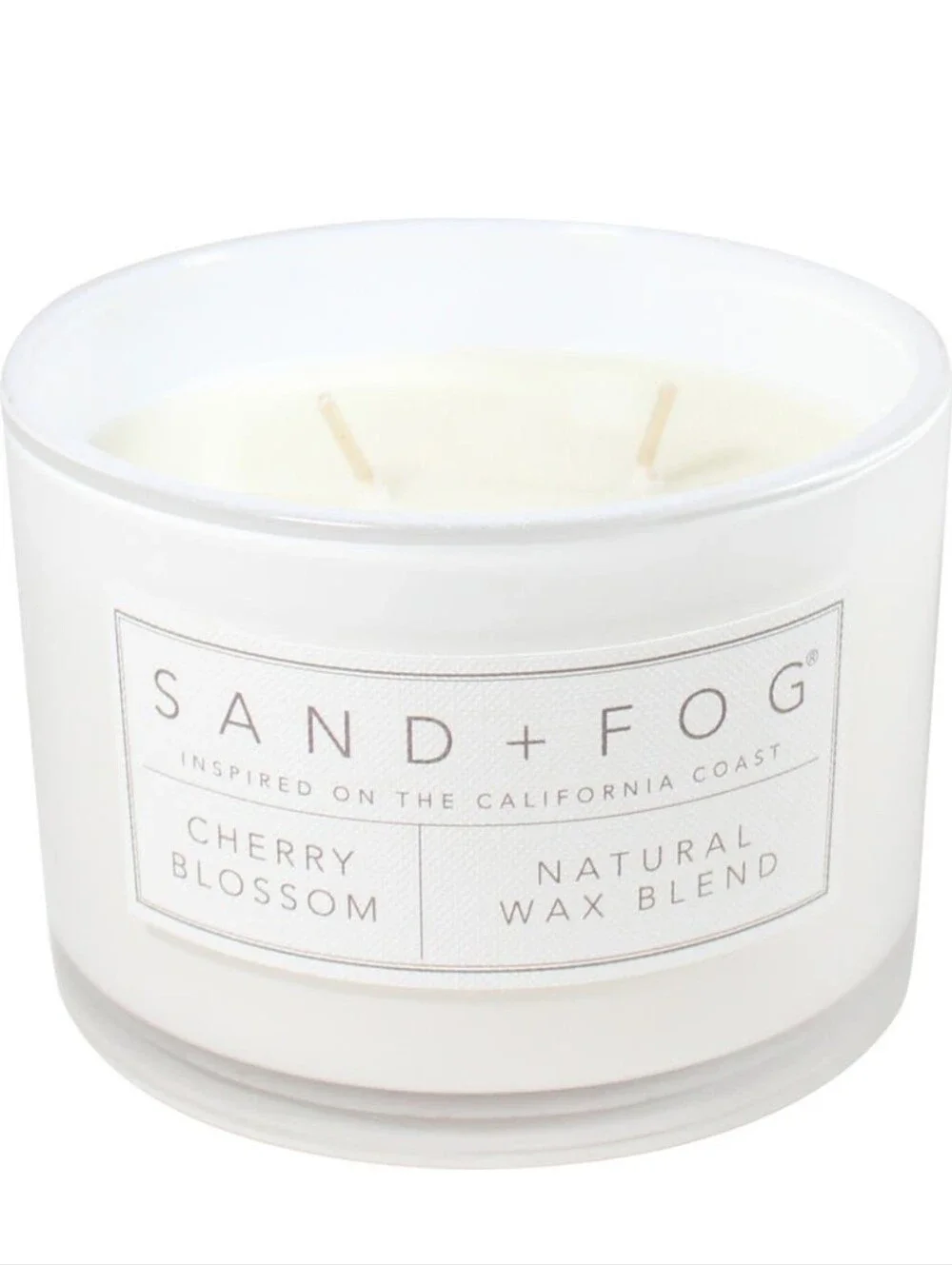 Sand + Fog  2-Wick Candle ~ 12 oz ~ Cherry Blossom